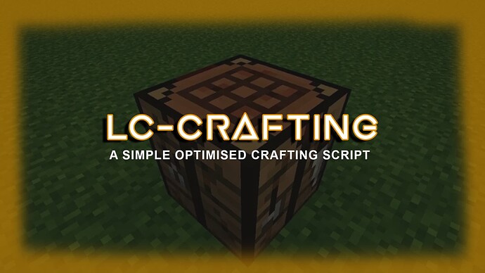 [PAID][QB] LC-Crafting - XP Based, Easy To Use Crafting Script Thumbnail