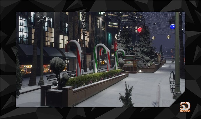[PAID][ANIMATED] Christmas Promenade - Fiv3Devs thumbnail 8