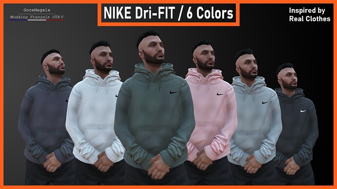 Nike Dri-FIT (6 Colors)