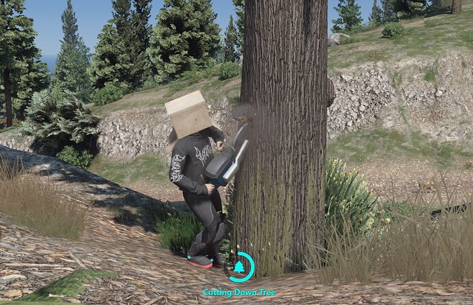 Jim-LumberJack v1.1.6 - QBCORE LumberJacking script Thumbnail