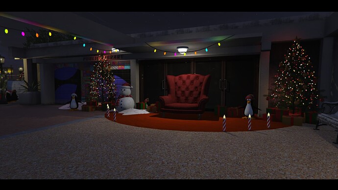[PAID] Christmas Davis Square - Map & MLO For FiveM thumbnail 9