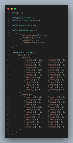 Config
