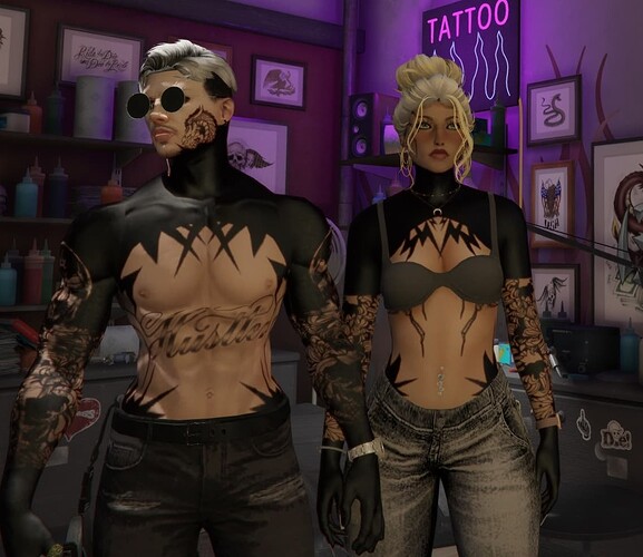 😈 spiky tattoo Thumbnail