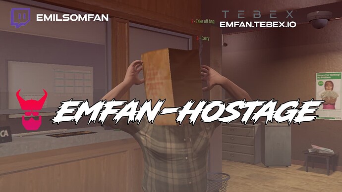 [FREE][ESX/QB] emfan - hostage Thumbnail