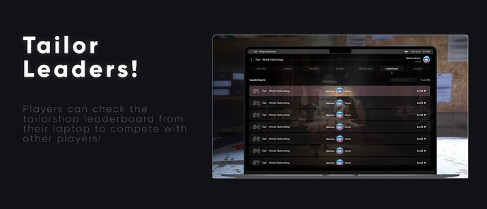 CodeM mTailorjob ESX QB (Advanced Tailorjob System) thumbnail 10