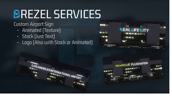 [CUSTOM] [MAP] Airport Sign custom replace Thumbnail