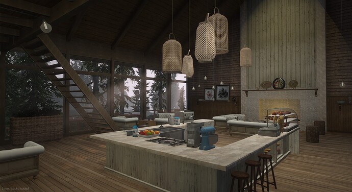 [PAID] [MLO] [XMAS] Cozy Forest Mountains Coffee Shop (Paleto Bay Winter Coffe Shop) Five M - MLO thumbnail 4