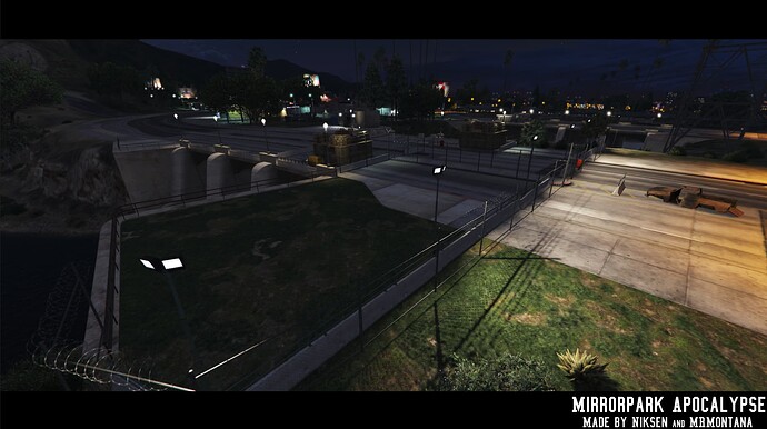 Mirror Park Safezone / Military HQ Apocalypse MAP thumbnail 2