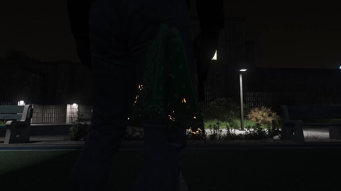 Gang burned bandana / Vest  thumbnail 3