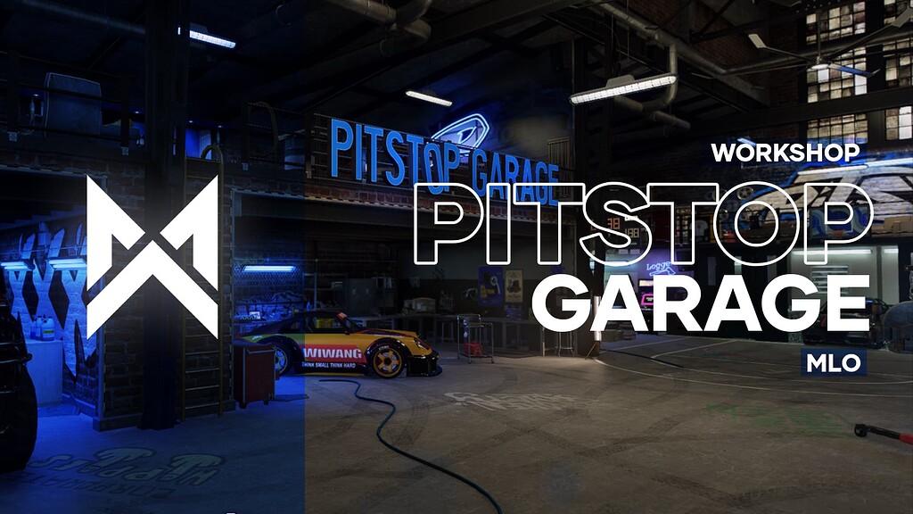 MAP Pitstop Garage | FiveM Request | CR5M - cr5m.com