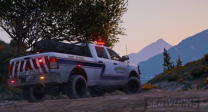 [PAID] Grapeseed Volunteer Fire Livery thumbnail 3