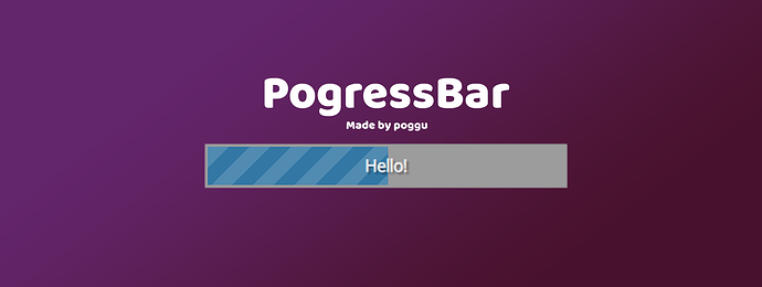 pogressBar