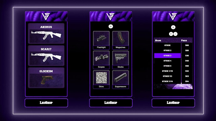 [ESX/QB] LeoFcomp | Weapon Accessory/Components thumbnail 3