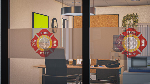 Fire Department MLO - Editable Textures thumbnail 5