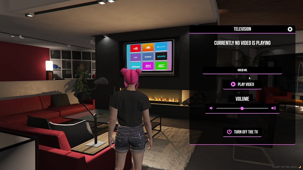 PAID STANDALONE ESX QBCORE TELEVISION visual data 4