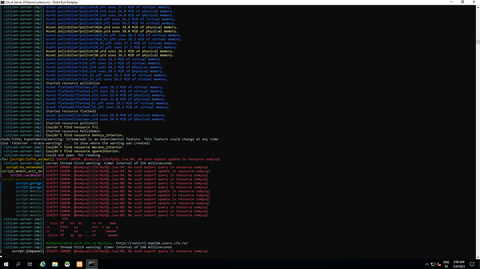How do i fix this? - Server Discussion - Cfx.re Community