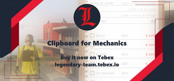 [Release] A Clipboard for Mechanics [PAID] [Standalone / ESX / QBCore / VRP] Thumbnail
