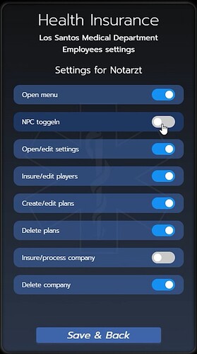 Insurance & Membershipsystem - ESX/QB - gpScripts thumbnail 3