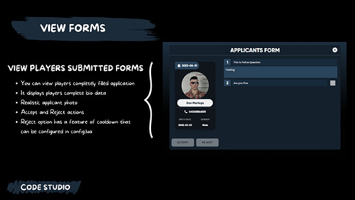 Job Application System | Ingame Forms Creator | [QB / ESX] thumbnail 6