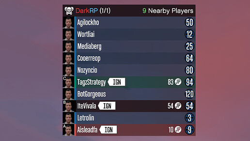[H@mer] Native PlayerList (GTA:O Style) Thumbnail