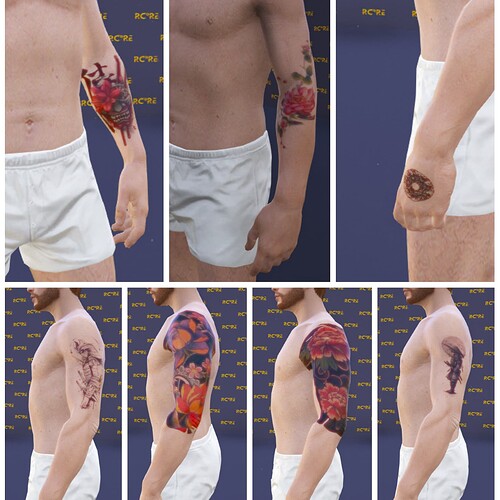 [ADDON] Japanese Tattoo Pack - RCore Tattoo thumbnail 5