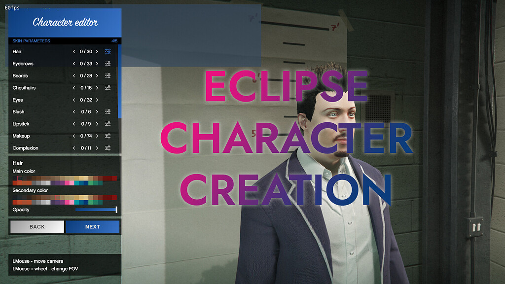 [ESX][PAID] Eclipse character creation - FiveM Releases - Cfx.re Community