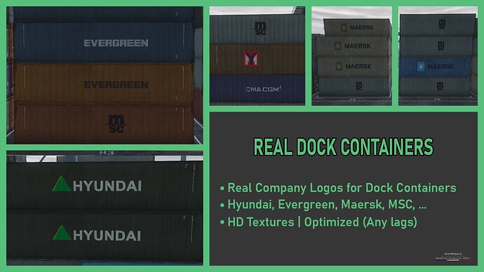 Real Dock Containers