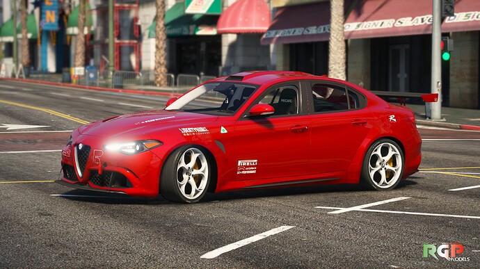 [PAID] ALFA ROMEO GIULIA QUADRIFOGLIO - LIBERTY WALK [Add-on] Thumbnail