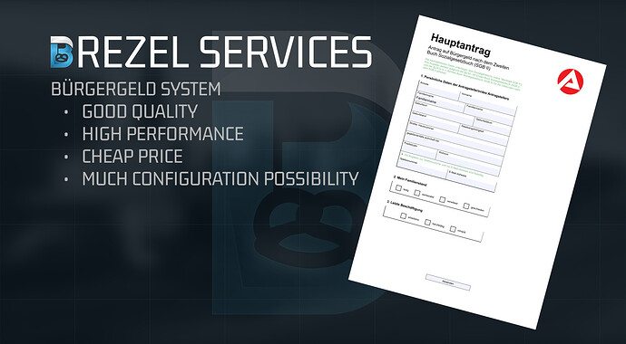 [ESX] [PAID] Bürgergeld System Thumbnail