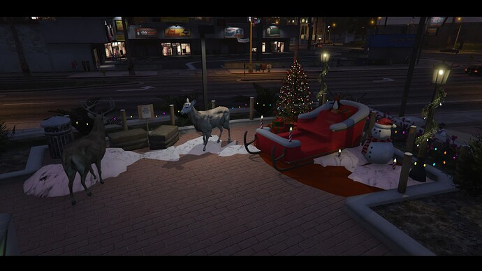 [PAID] Christmas Davis Square - Map & MLO For FiveM thumbnail 10