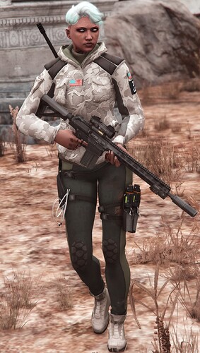 [PAID] Milita Set 4 Female Thumbnail