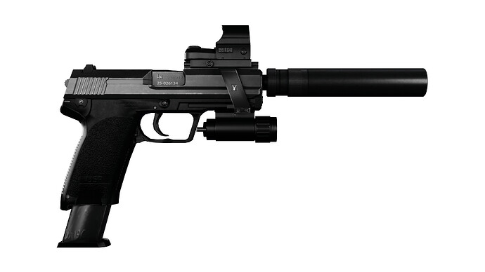 HKUSPistol [add-on] [weapon] [full attachments] thumbnail 3