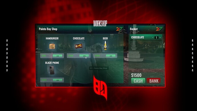 [PAID] BQ Shops [QBCORE/OLDQB/ESX] Thumbnail