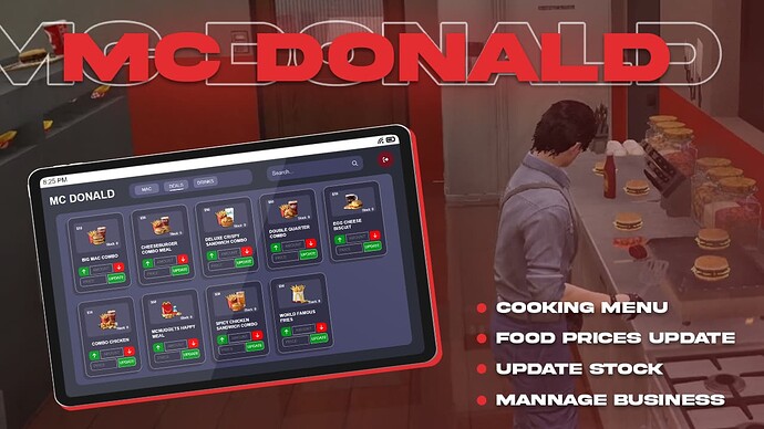 [Release] [ESX]/[QB] Donald Ownable Job Restaurant Thumbnail