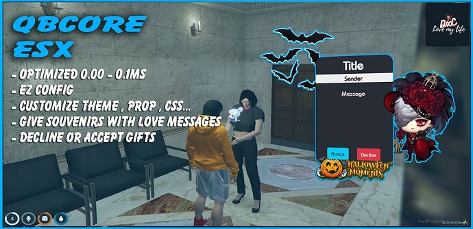[QBCore \ ESX] Halloween Give Teddy donch-giveteddy thumbnail 2