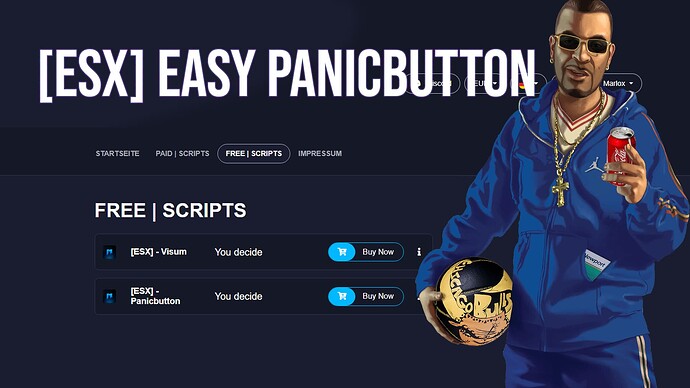 [esx] [free] easy panicbutton Thumbnail