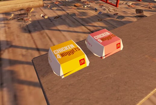 [OUTDATED-PAID] Mcdonald's Pack : Big Mac, Big Tasty, Triple Cheese, Filet-O-Fish with Accessories thumbnail 2