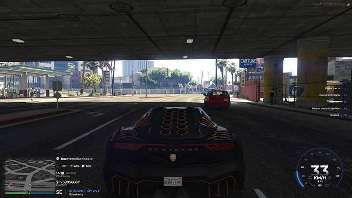 🪄 [PAID] [Standalone][ESX][QBCore] HUD system | UI | Speedometer | Indicators | Money | Burevestnik thumbnail 3