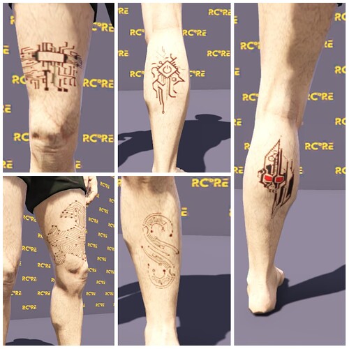 [ADDON] Cyber Pack - RCore Tattoo thumbnail 7