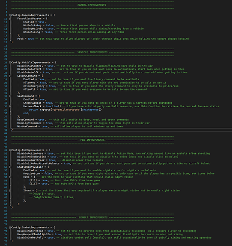 [PAID] [QB-CORE] r14-smallresources | A pack of small features and QoL updates, including DISABLING ACTION MODE Thumbnail
