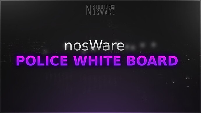 [PAID] [ESX/QB] Police White Board Screen For Gabz's Map Thumbnail