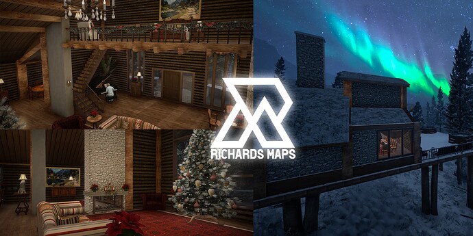 [PAID] Fall/Christmas Cottage Map For Five M (MLO) Thumbnail