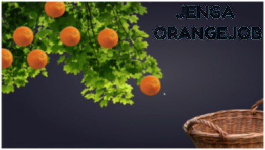 Jenga OrangeJob