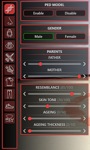 🎨 [PAID] Skineditor & Character Creation Menu [ ESX | QBCore | Standalone ] thumbnail 2