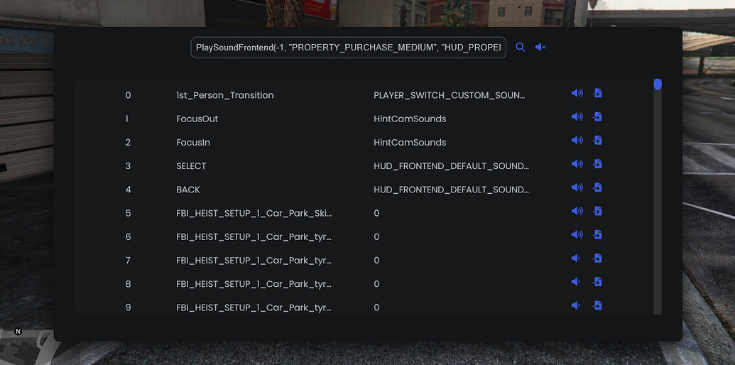 [FREE] GTA V Native sound tester - FiveM Releases - Cfx Forum