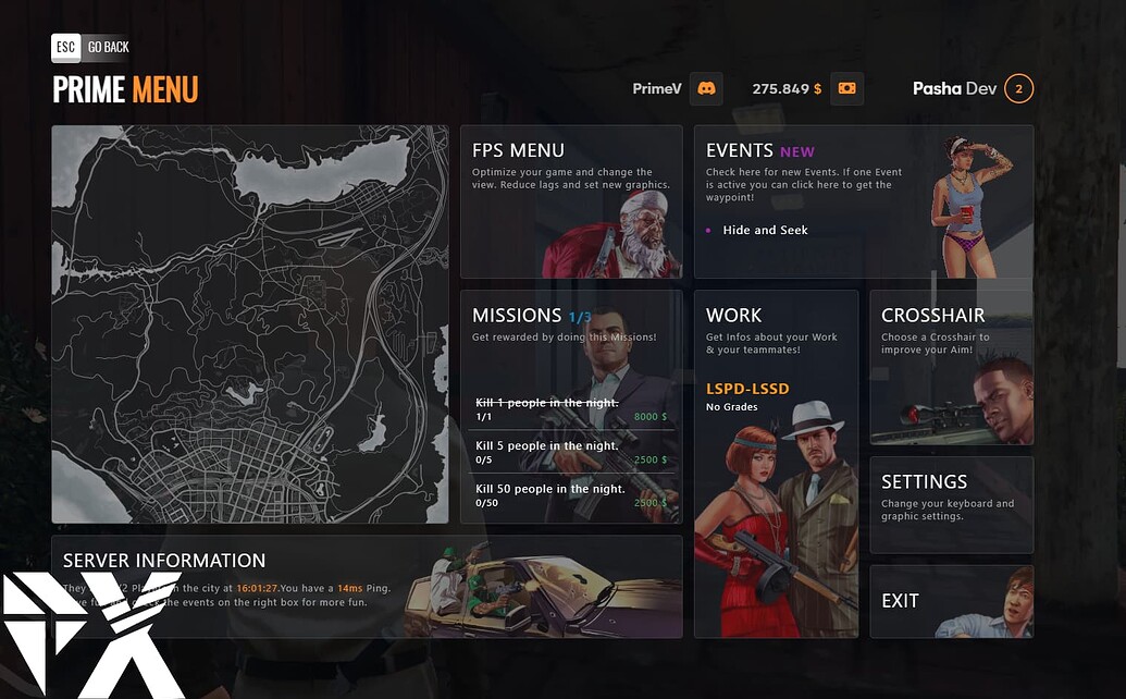 [QB] Modern Pausemenu - FiveM Releases - Cfx.re Community