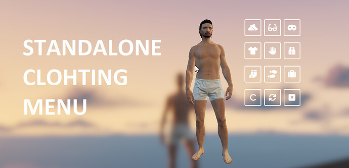[ESX | QB] Clohting menu Thumbnail