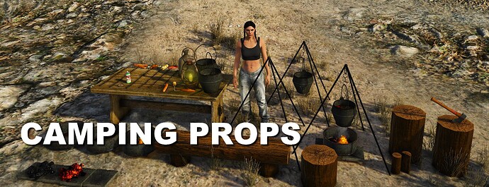 [ADDON] [PROPS] Camping props Thumbnail