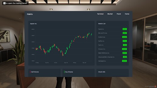 [ESX,QBCore] Fivem stock market trading script thumbnail 3