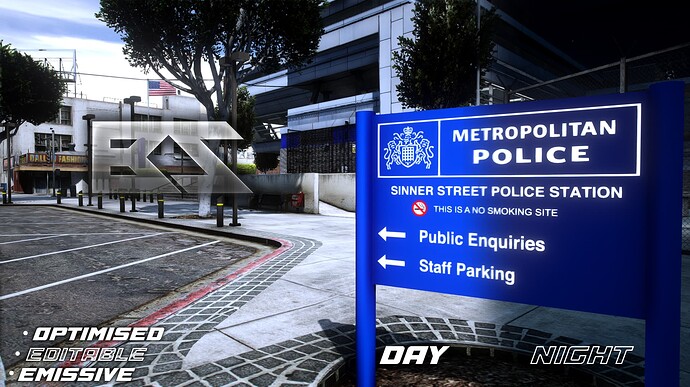 British Studios - Metropolitan Sign Post